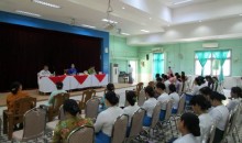 ဌာနအကြီးအကဲနှင့်ဝန်ထမ်းများတွေ့ဆုံပွဲ (၅-၄-၂၀၂၃)